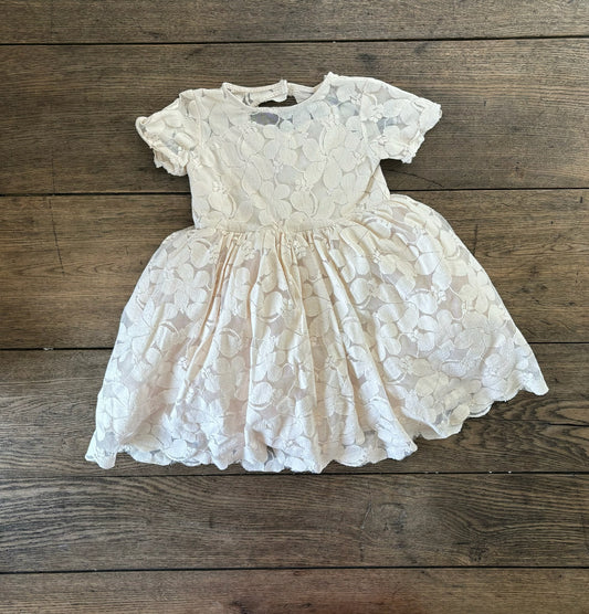 Only Little Once White Lace Dress