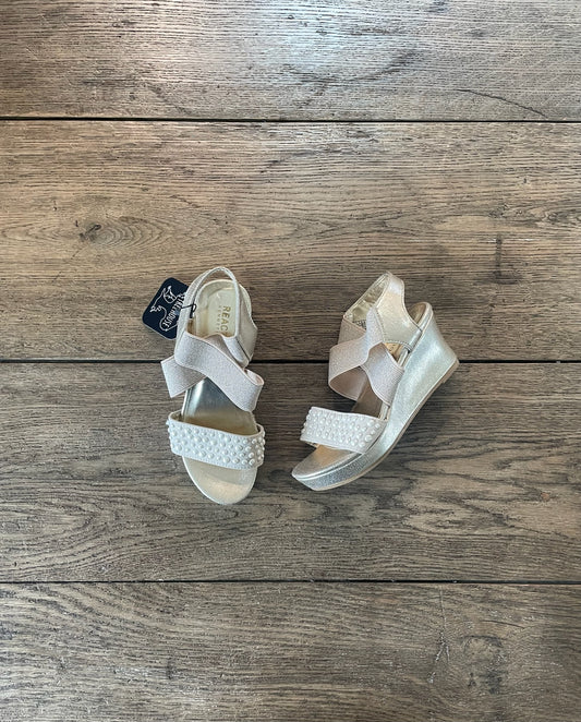 Kenneth Cole Silver Wedges