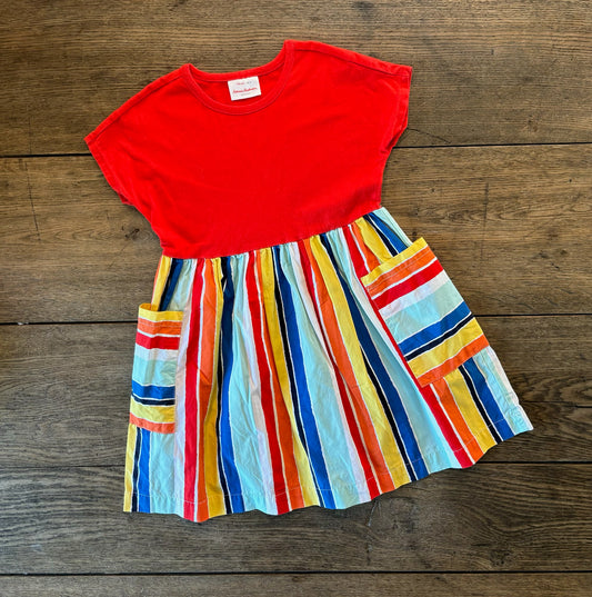 Hanna Andersson Red/Striped Dress