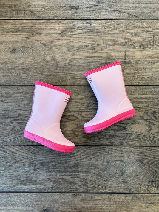 Hunter Pink Boots NEW