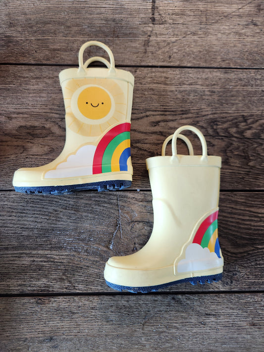 Cat & Jack Rainbow Boots NEW