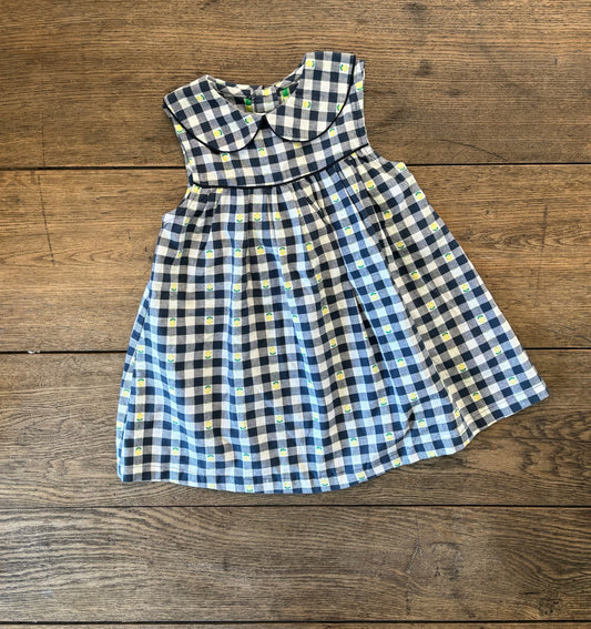 Rare Edition Vintage Navy Checkered Dress