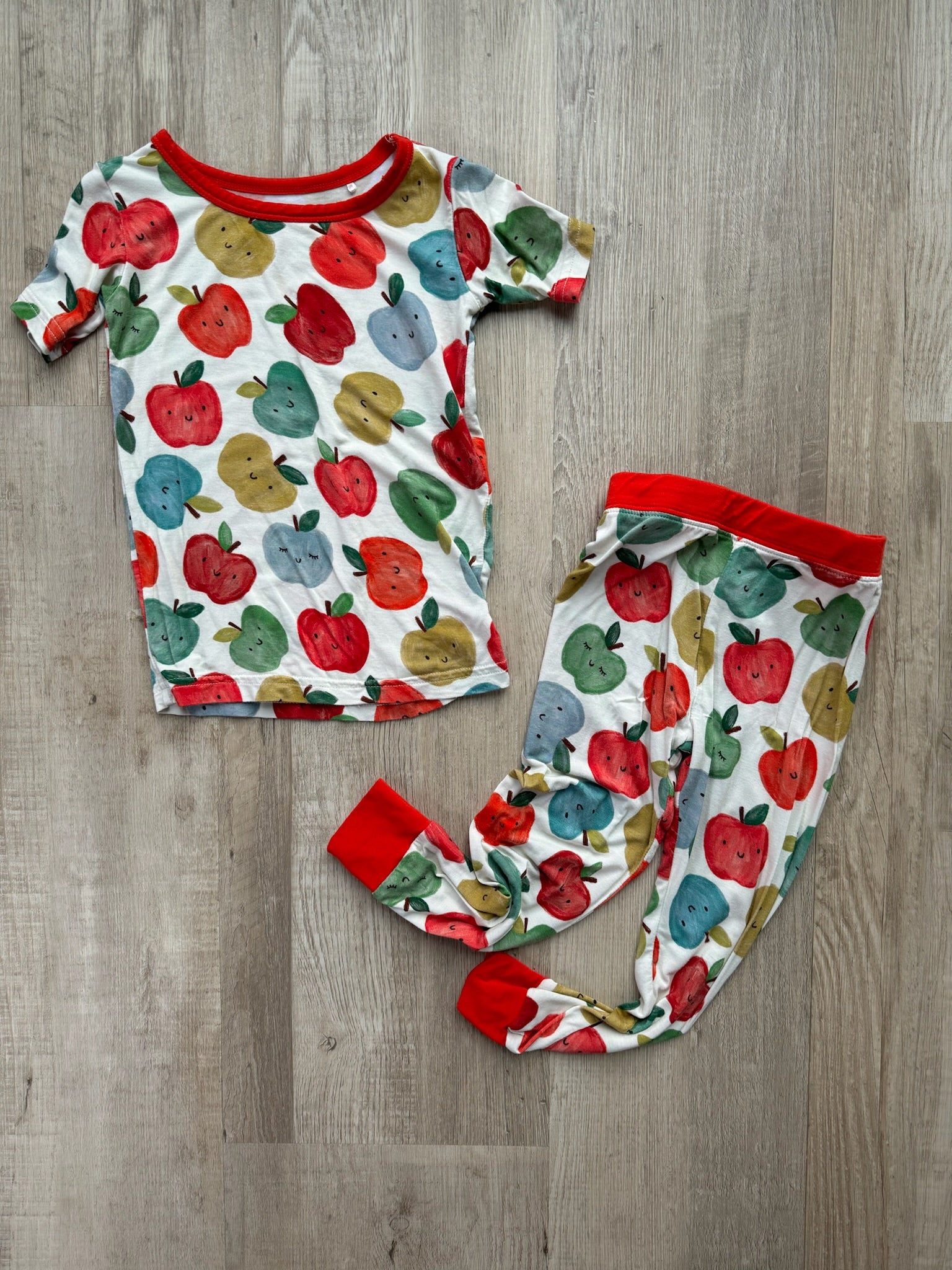 Little Sleepies Apple Bamboo Pajamas