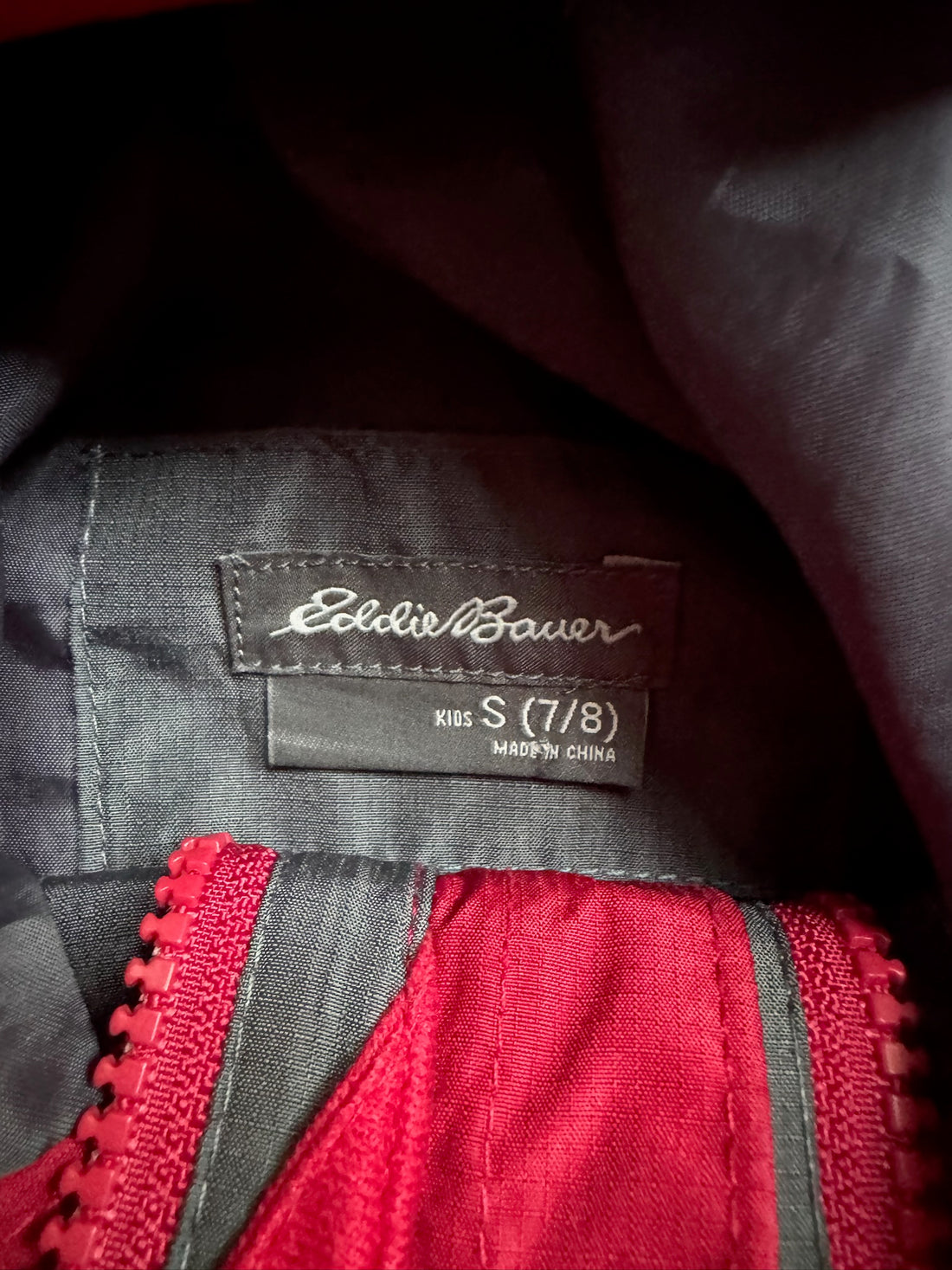 Eddie Bauer Red & Black Jacket