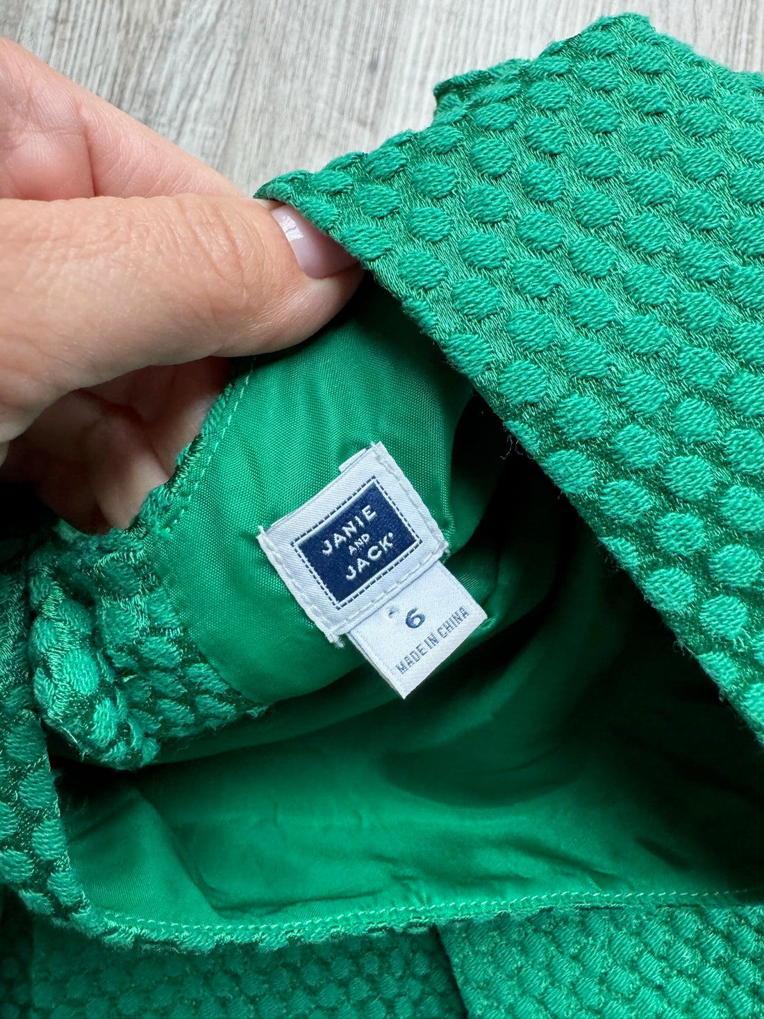 Janie & Jack Green Dress