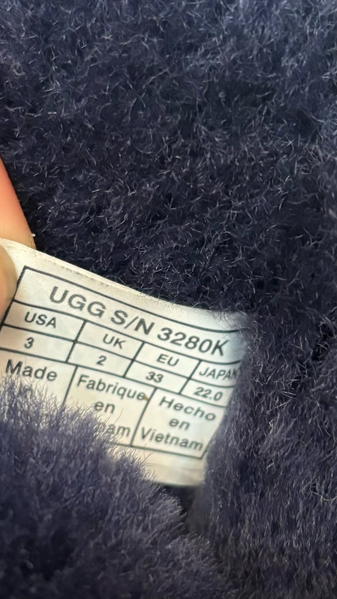 UGG Navy Boots