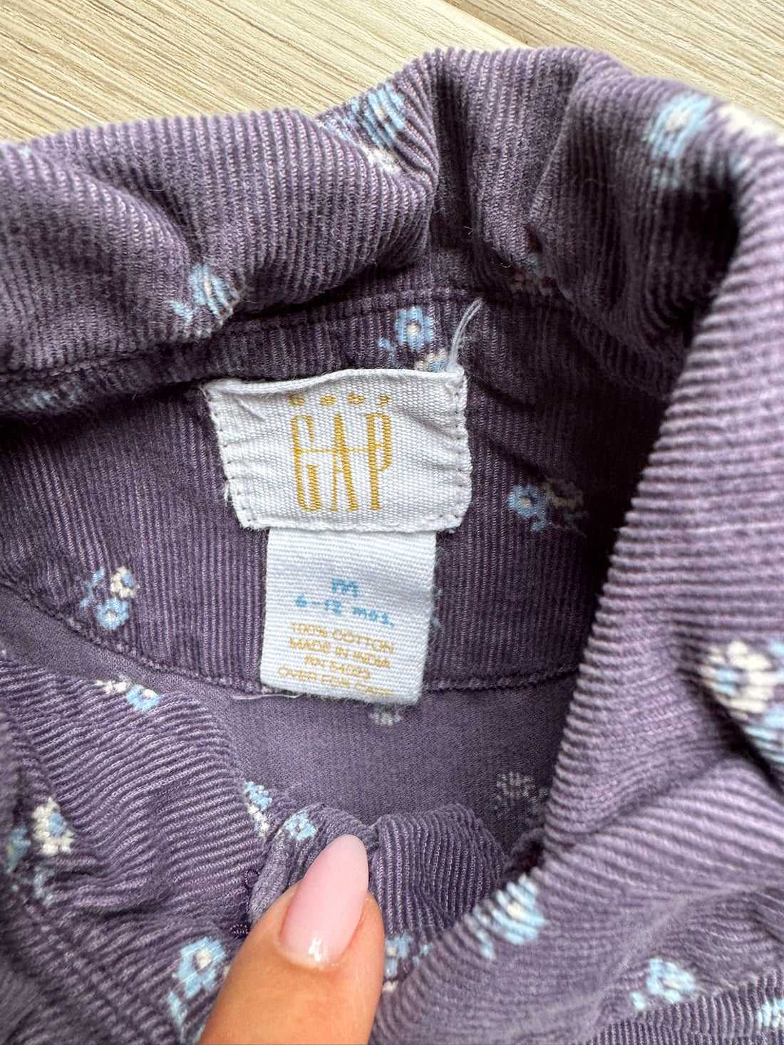 Gap Vintage Floral Cord Romper