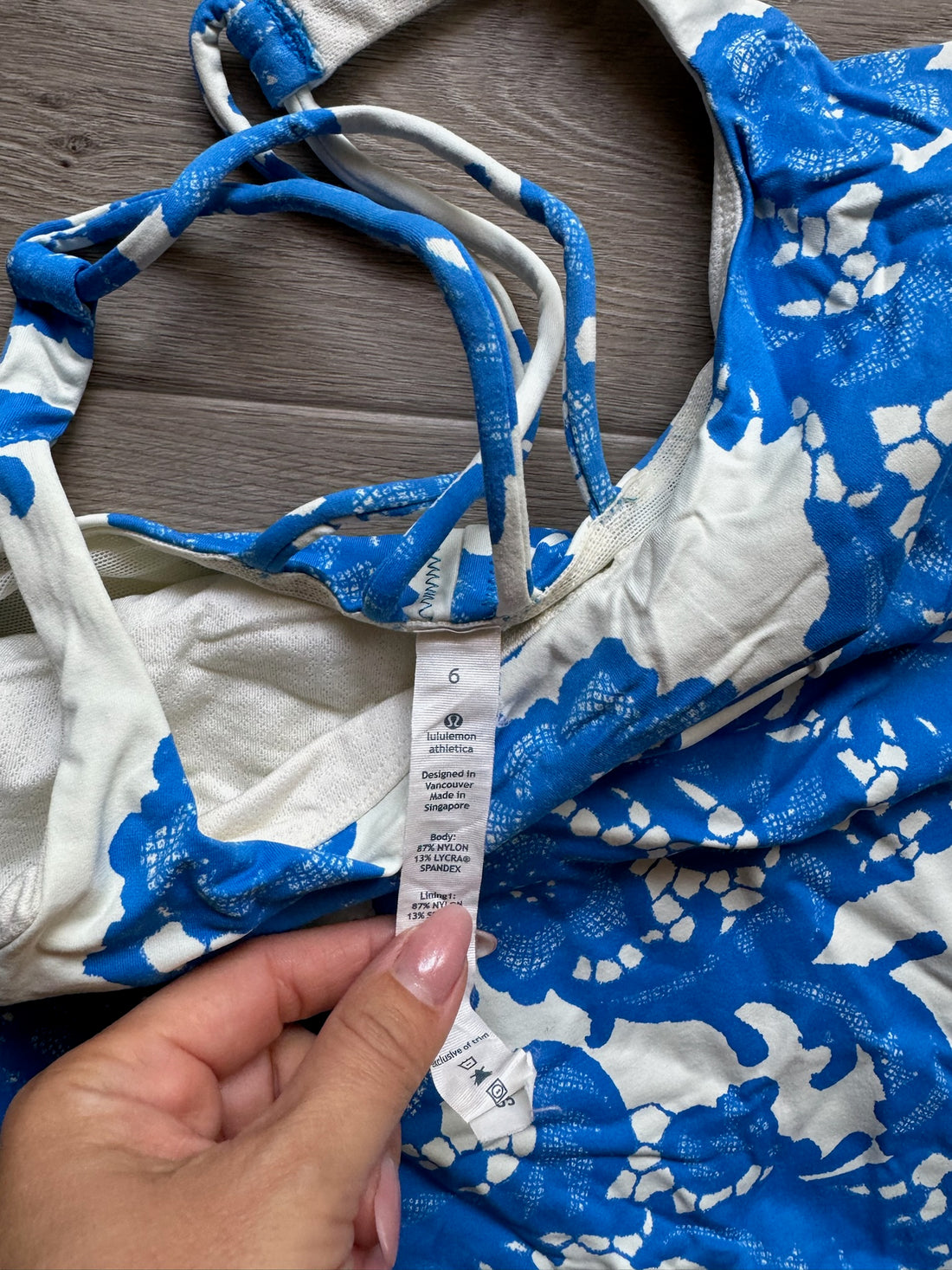 Lulu Blue Floral Tank