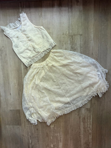 Zara Cream Lace Set