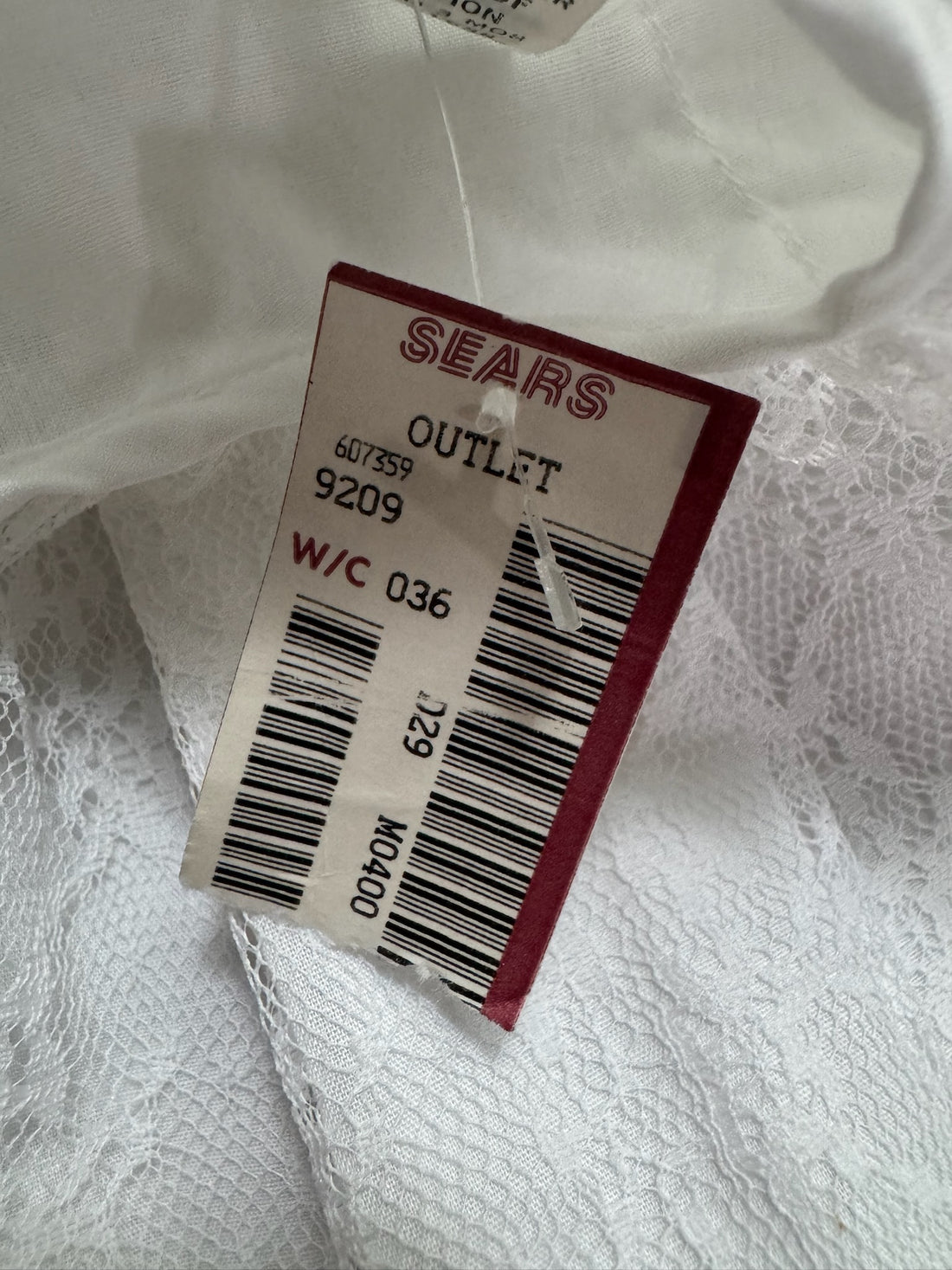 Vintage White Baptism Gown - NEW