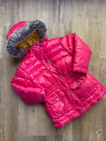 Hanna Andersson Pink Puffer Coat