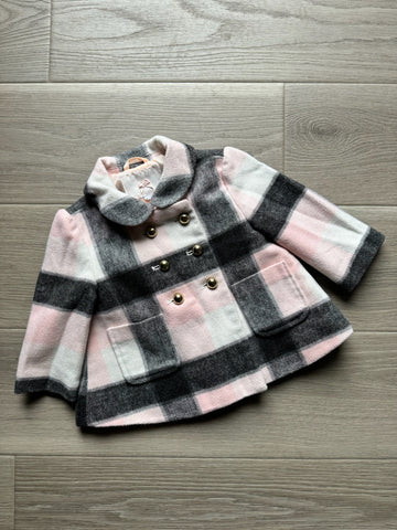 Janie & Jack Plaid Coat