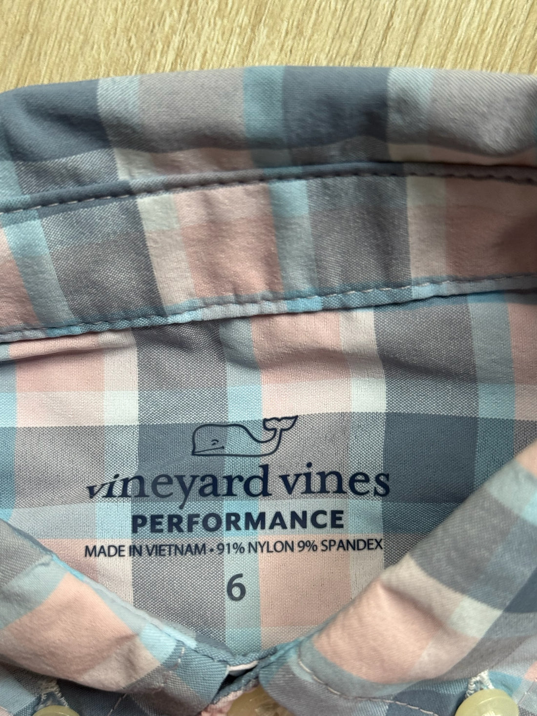 Vineyard Vines Plaid Button Down - NEW