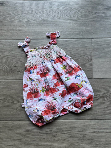 Oh Baby London Floral Romper