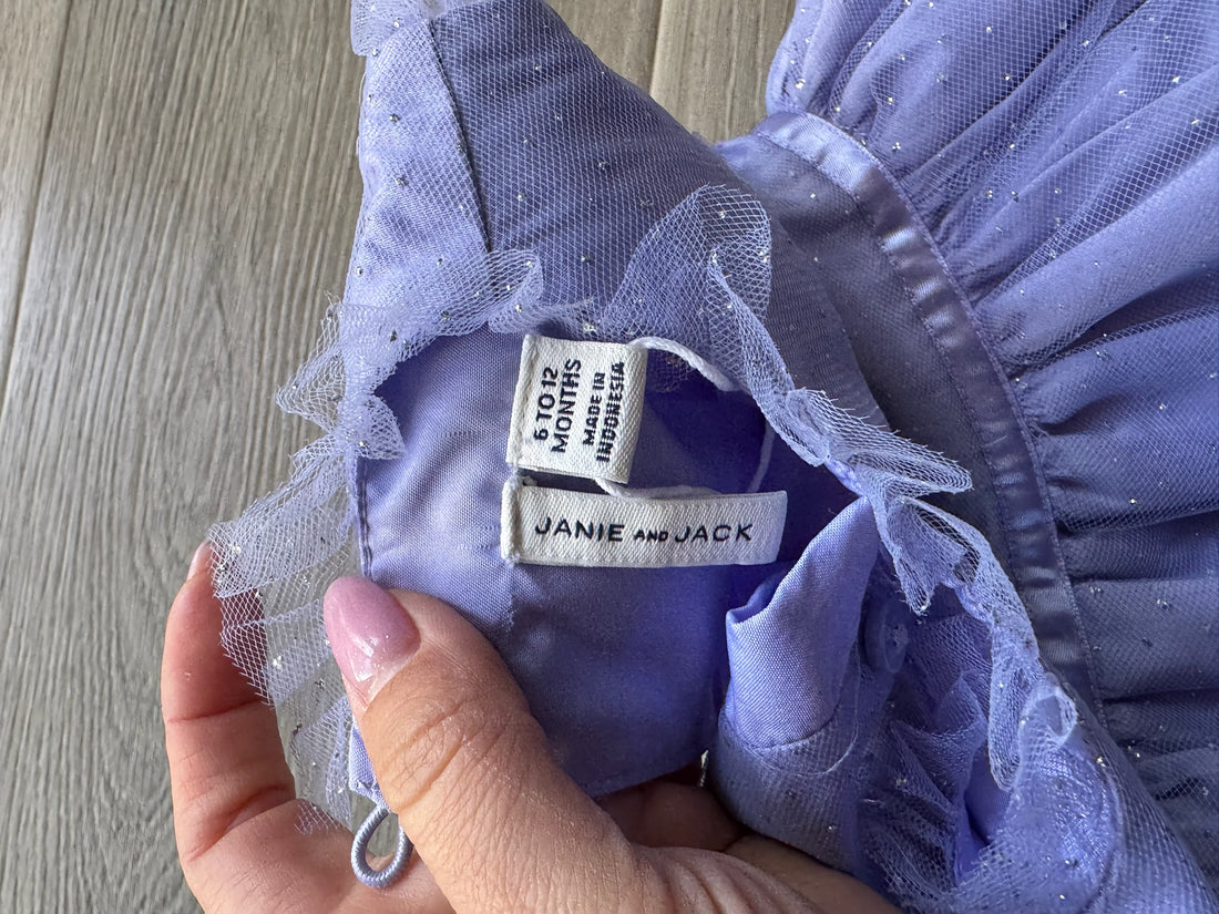 Janie & Jack Purple Tulle Dress