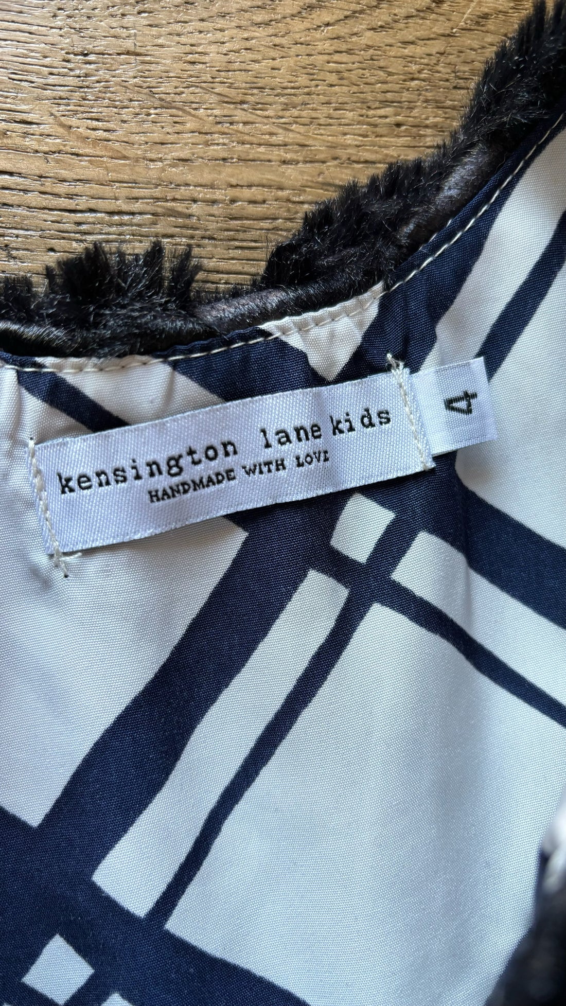 Kensington Lane Kids Black/White Dress