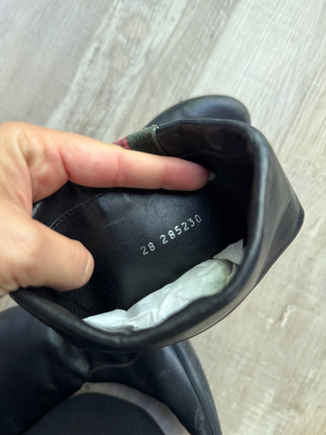 Gucci Black Boots - AS IS