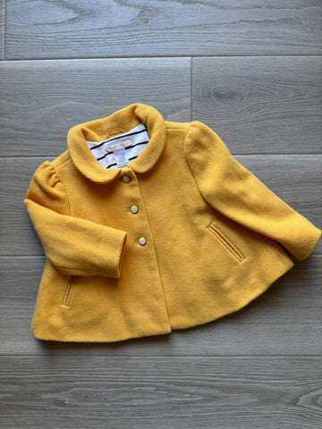 Janie & Jack Mustard Wool Jacket