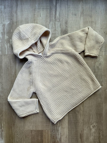 Zara Knit Hoodie Sweater