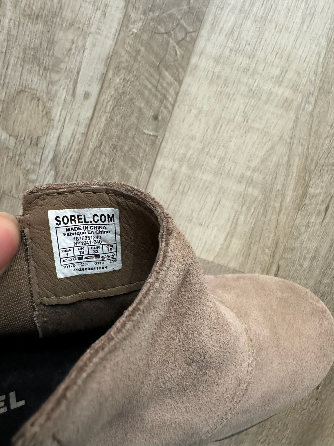 Sorel Tan Suede Boots