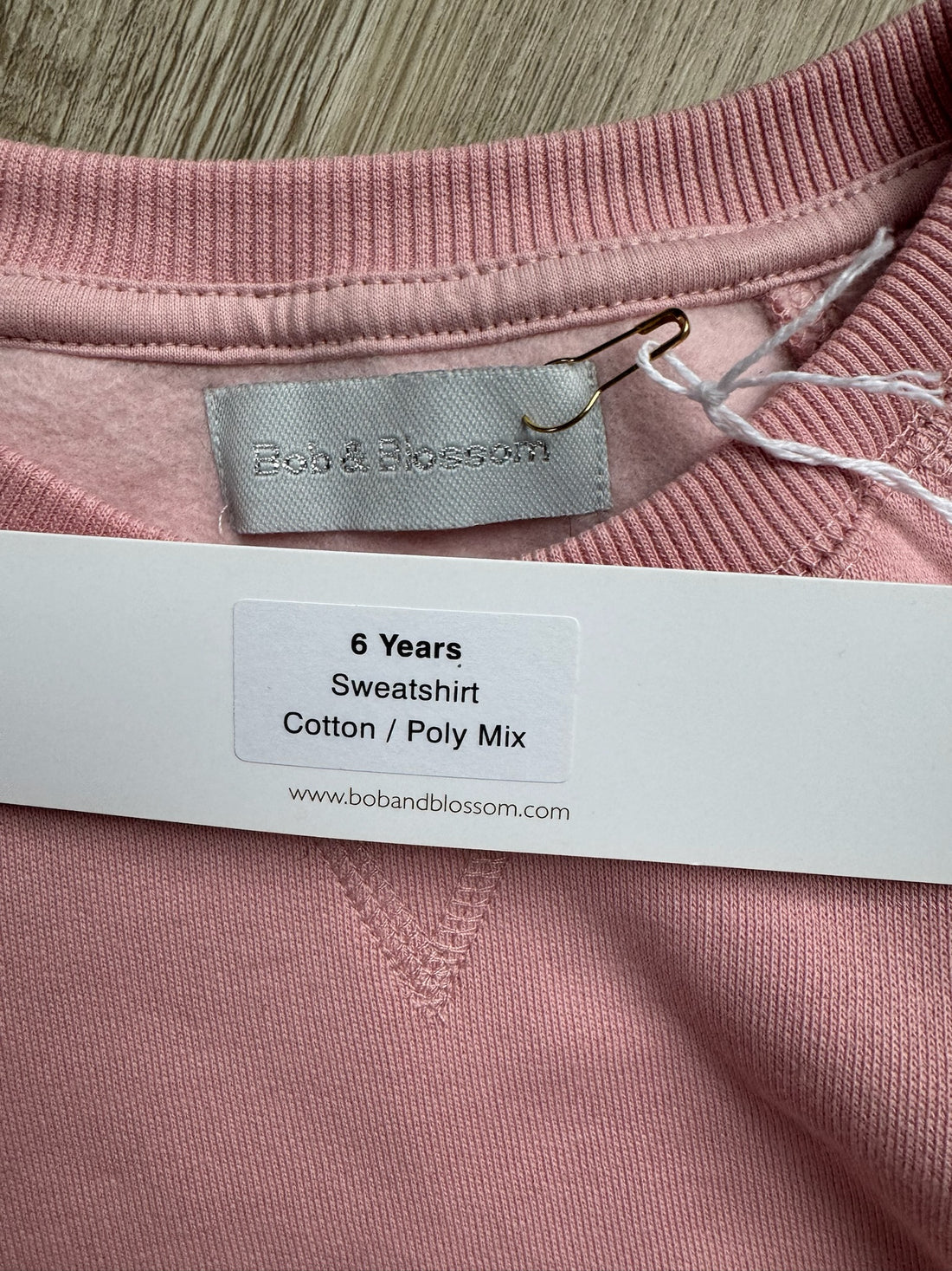 Bob & Blossom Pink Pullover - NEW