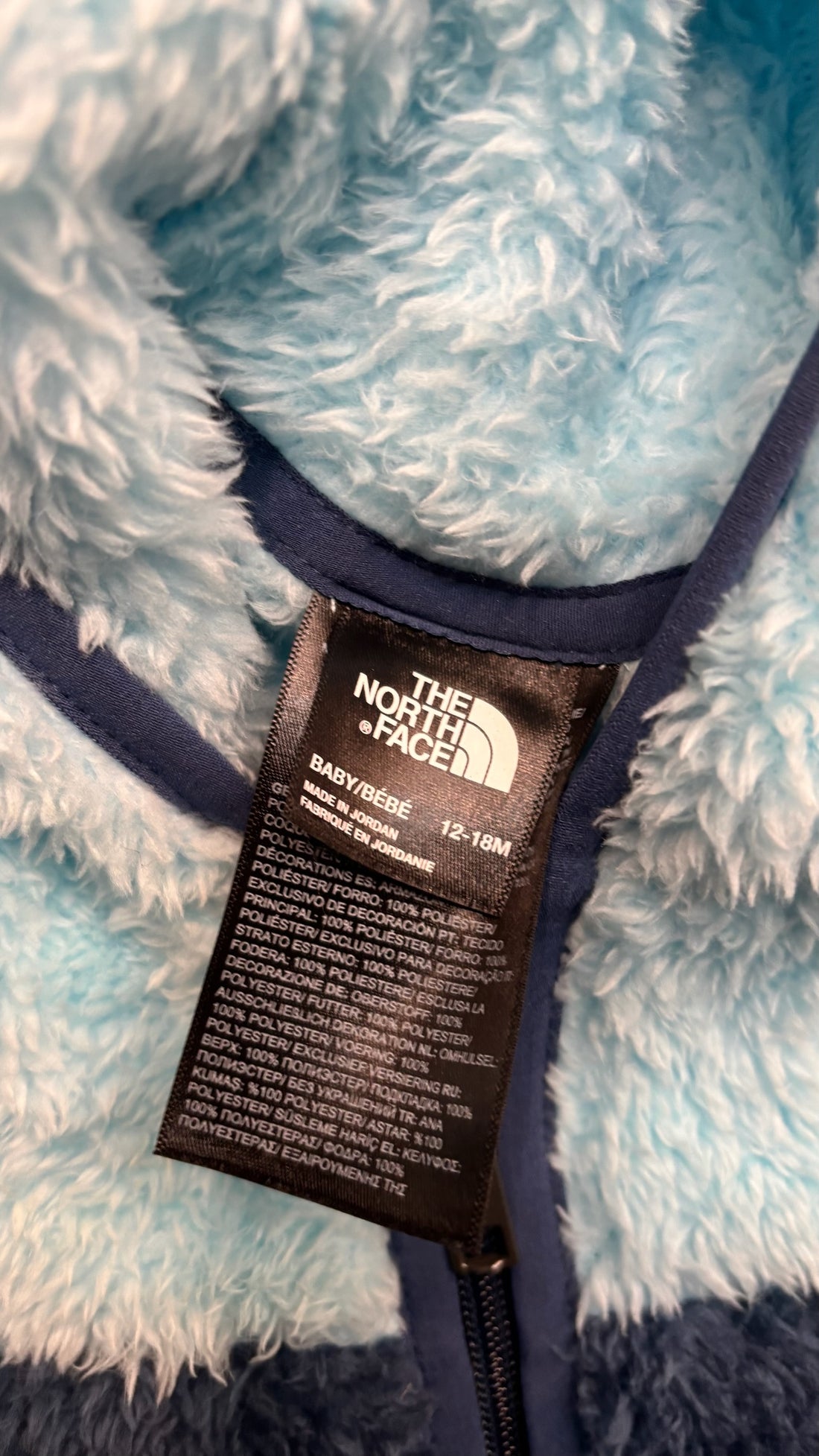 North Face Blue Bunting