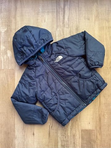 North Face Navy Puffer Coat
