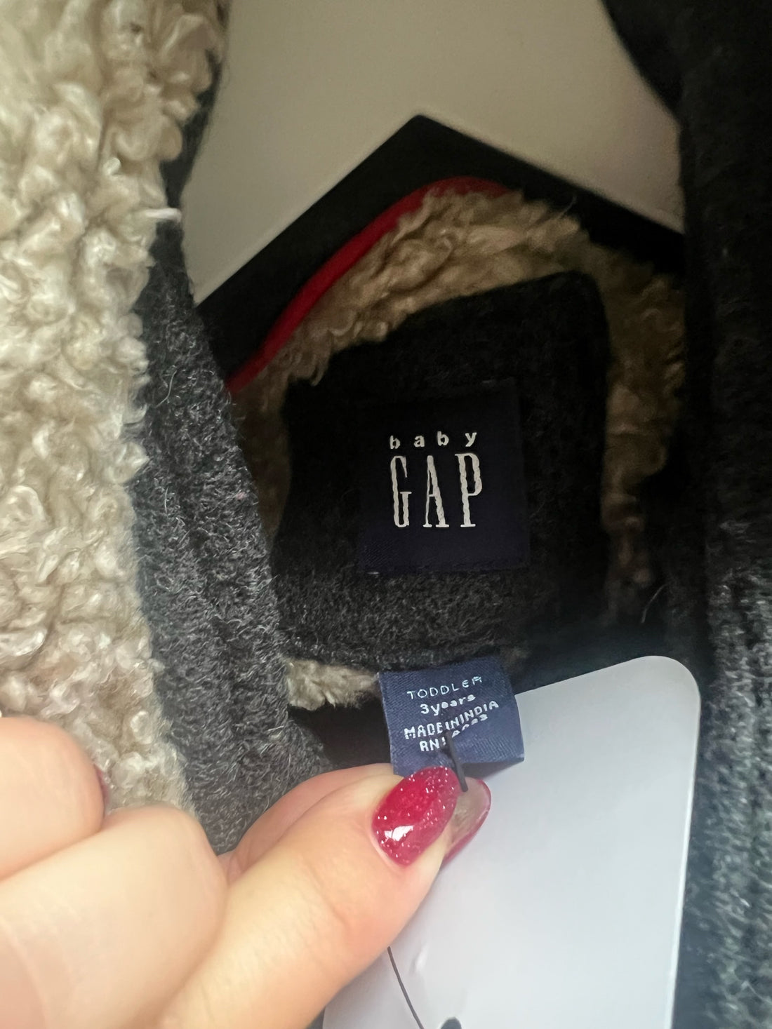 Gap Charcoal Wool PeaCoat