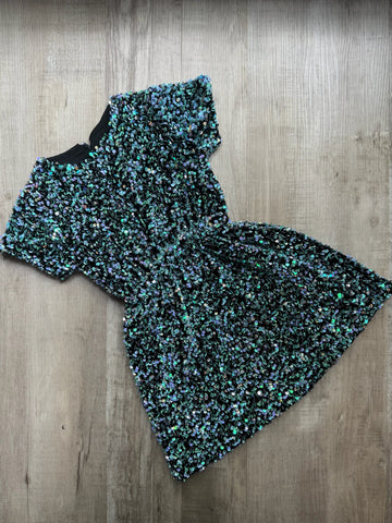 Peek Sequins Dress