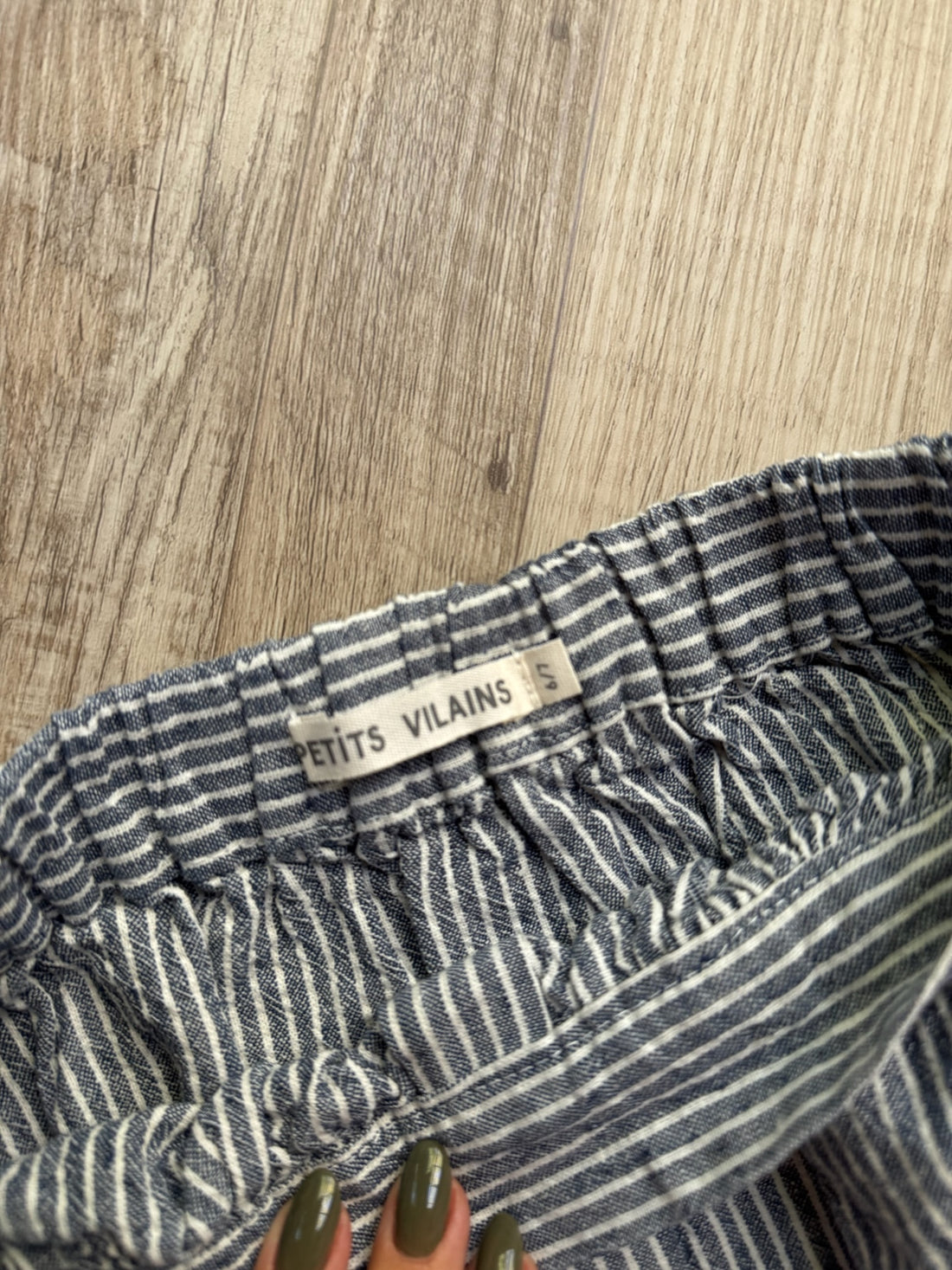 Petits Vilains Striped Skirt