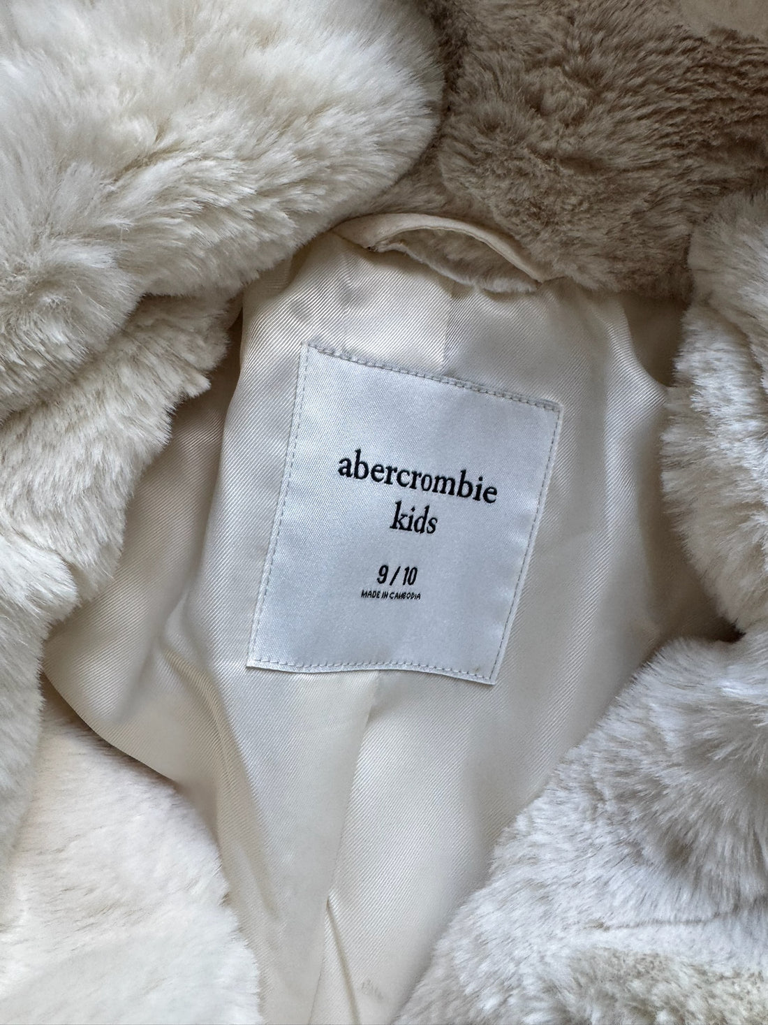 Abercrombie Kid Fur Coat