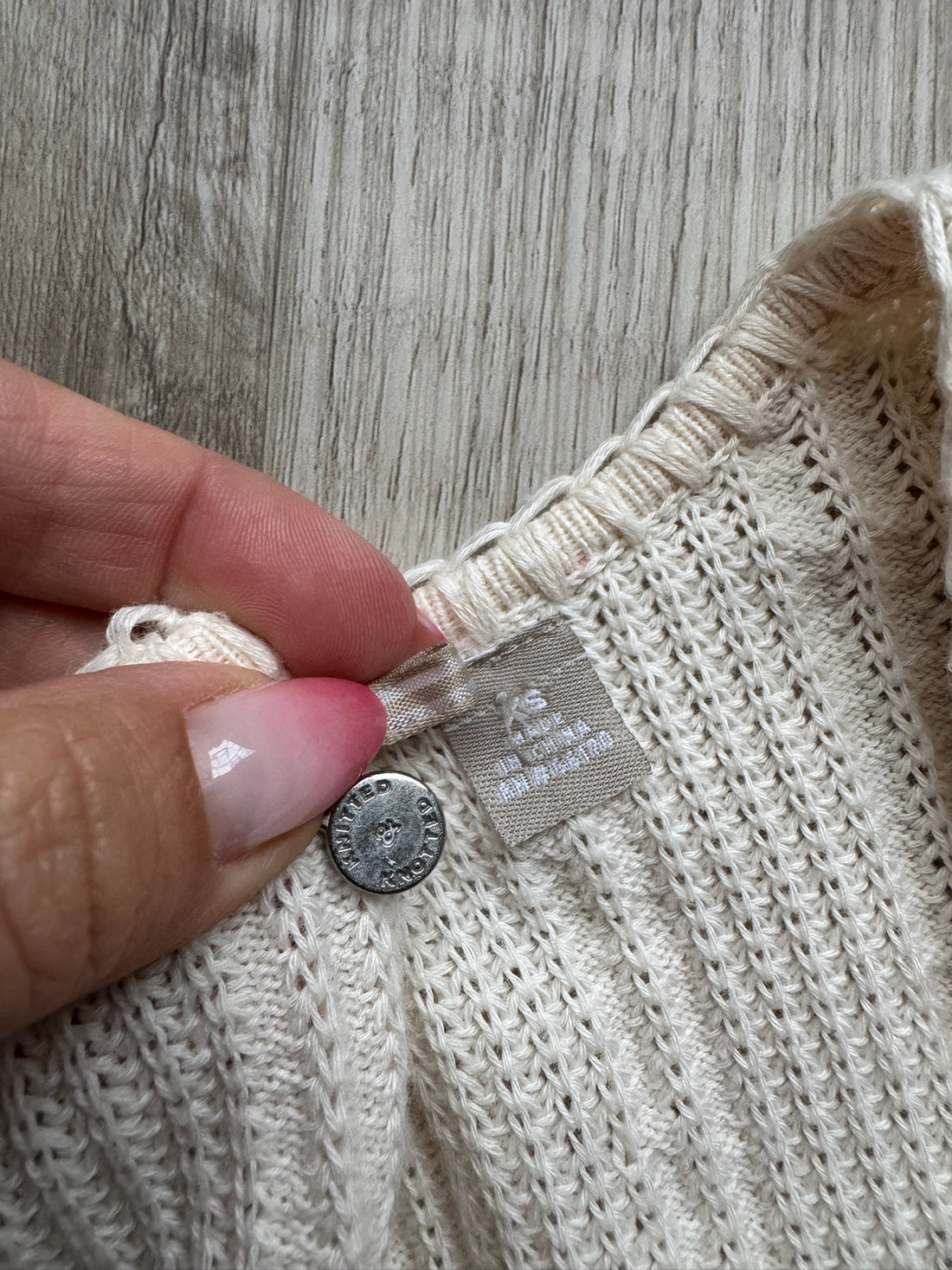 Knitted & Knotted Cream Cardigan