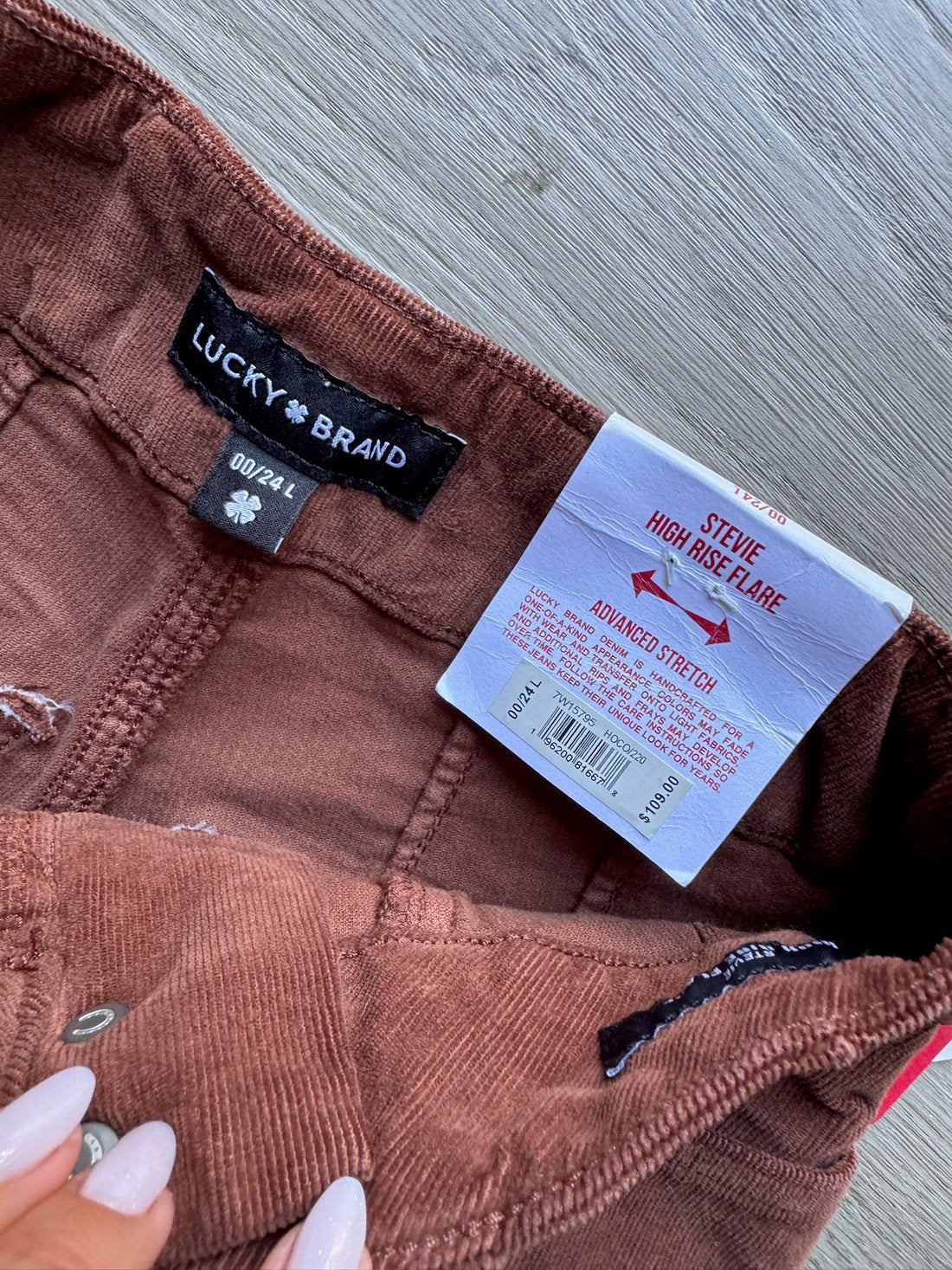 Lucky Brand Stevie High Rise Flare Pants