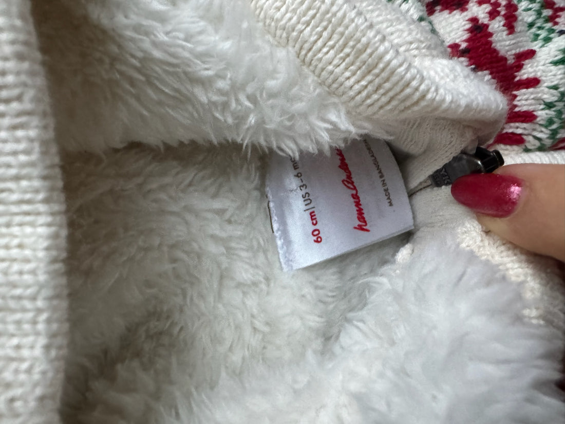 Hanna Andersson Reindeer Sweater Jacket