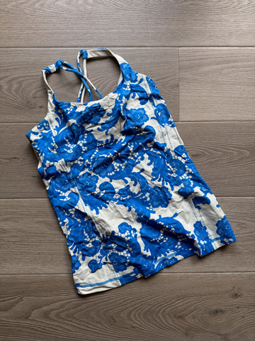 Lulu Blue Floral Tank