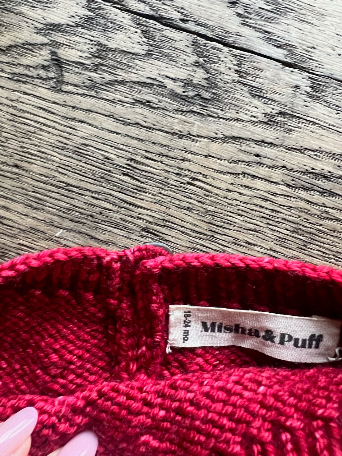 Misha & Puff Berry Sweater