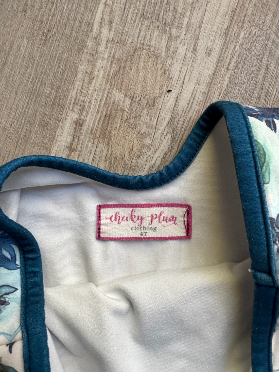 Cheeky Plum Floral Leotard