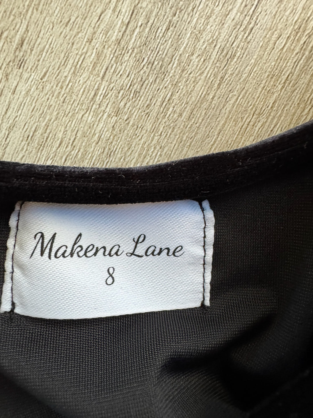 Makena Lane Black Top