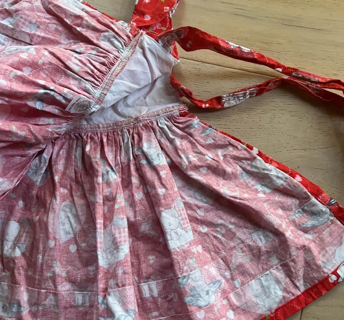 Olive Mae Valentine Apron Dress