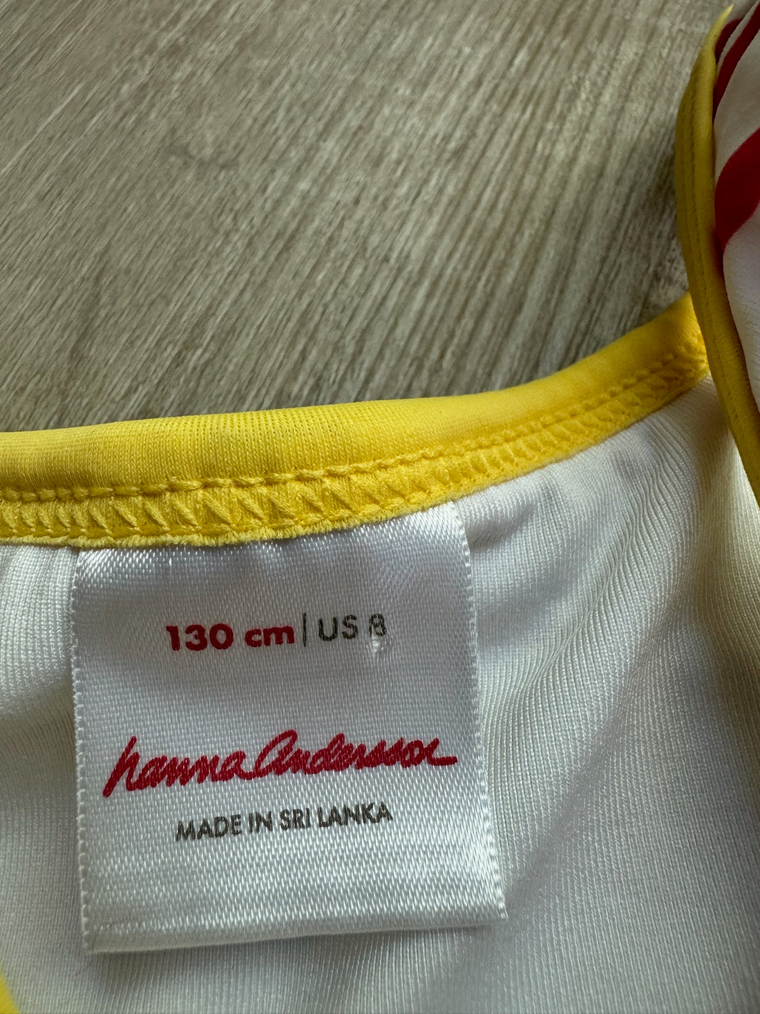 Hanna Andersson Striped Swimsuit
