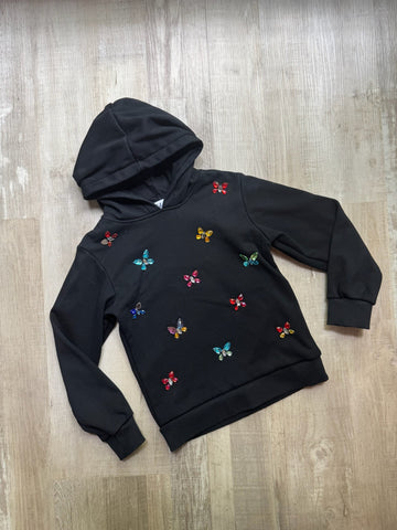 Lola & The Boys Black Hoodie