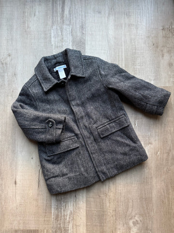 Janie & Jack Grey Wool Jacket