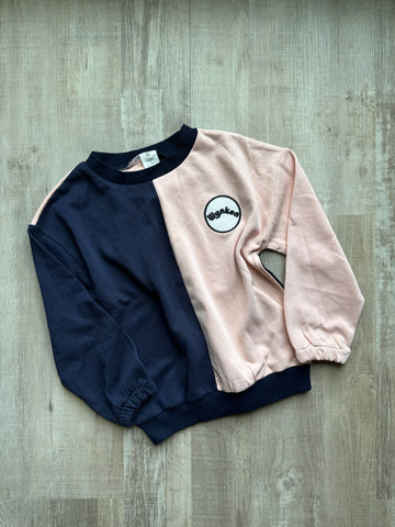Wynken Black/Pink Pullover