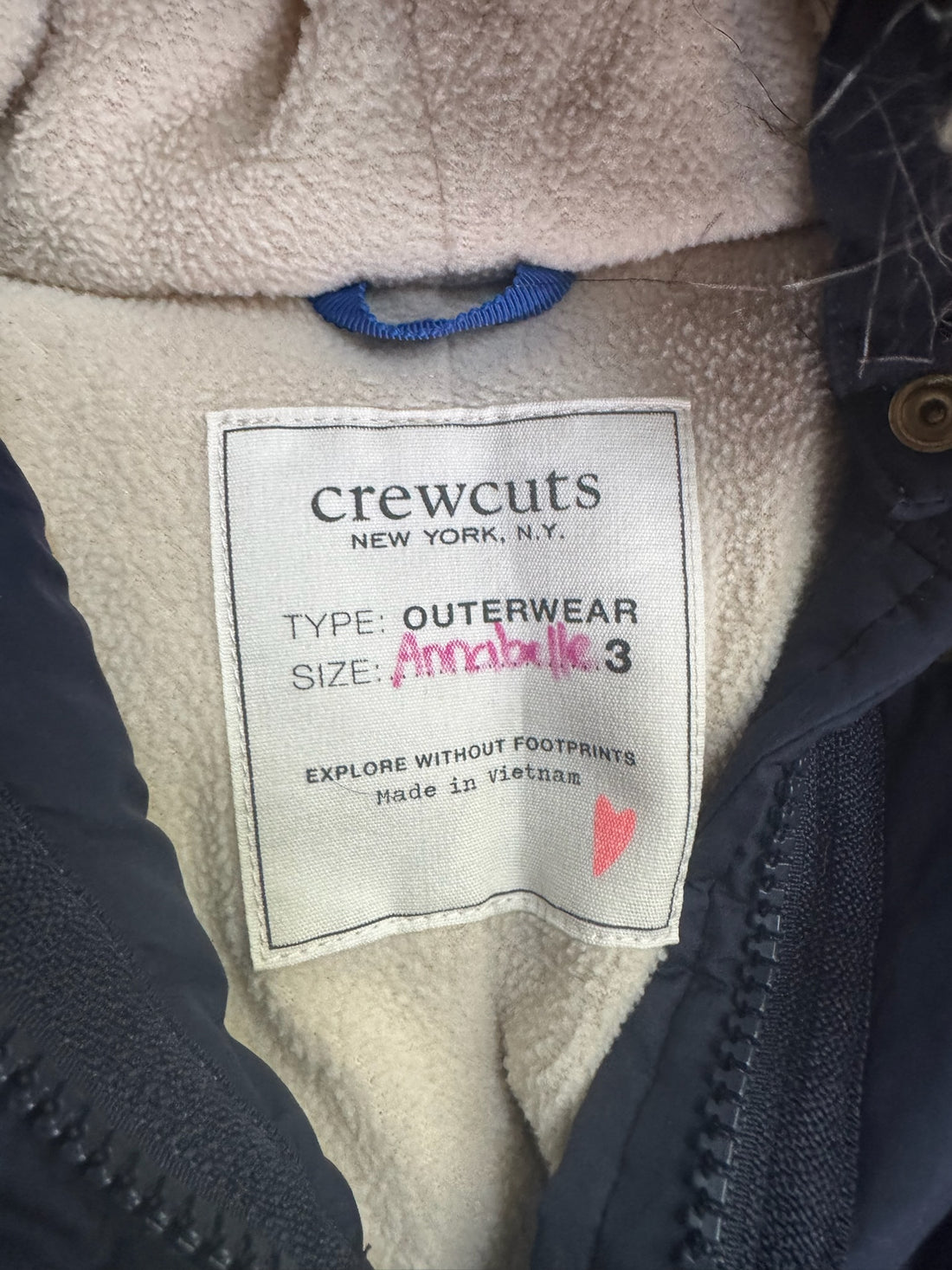 CrewCuts Navy Coat