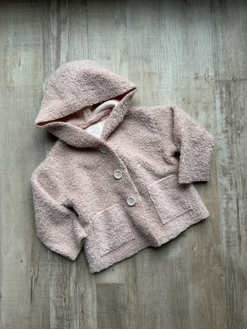 Zara Pink Sherpa Jacket