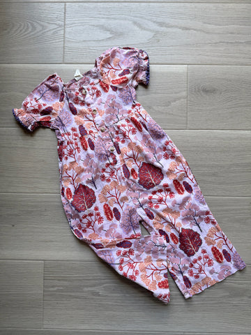 Kate Quinn Purple Tree Romper
