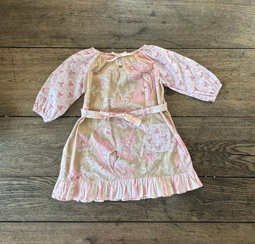 Elizabeth Allen Pink Paisley Dress