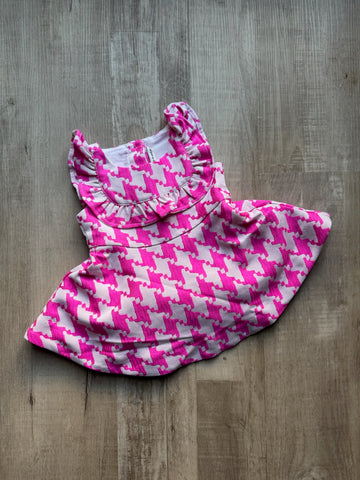 Janie & Jack Pink Checkered Dress - NEW