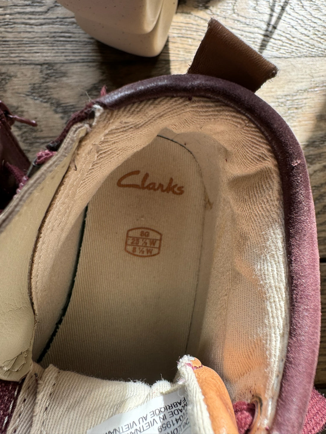 Clark’s Brown Booties