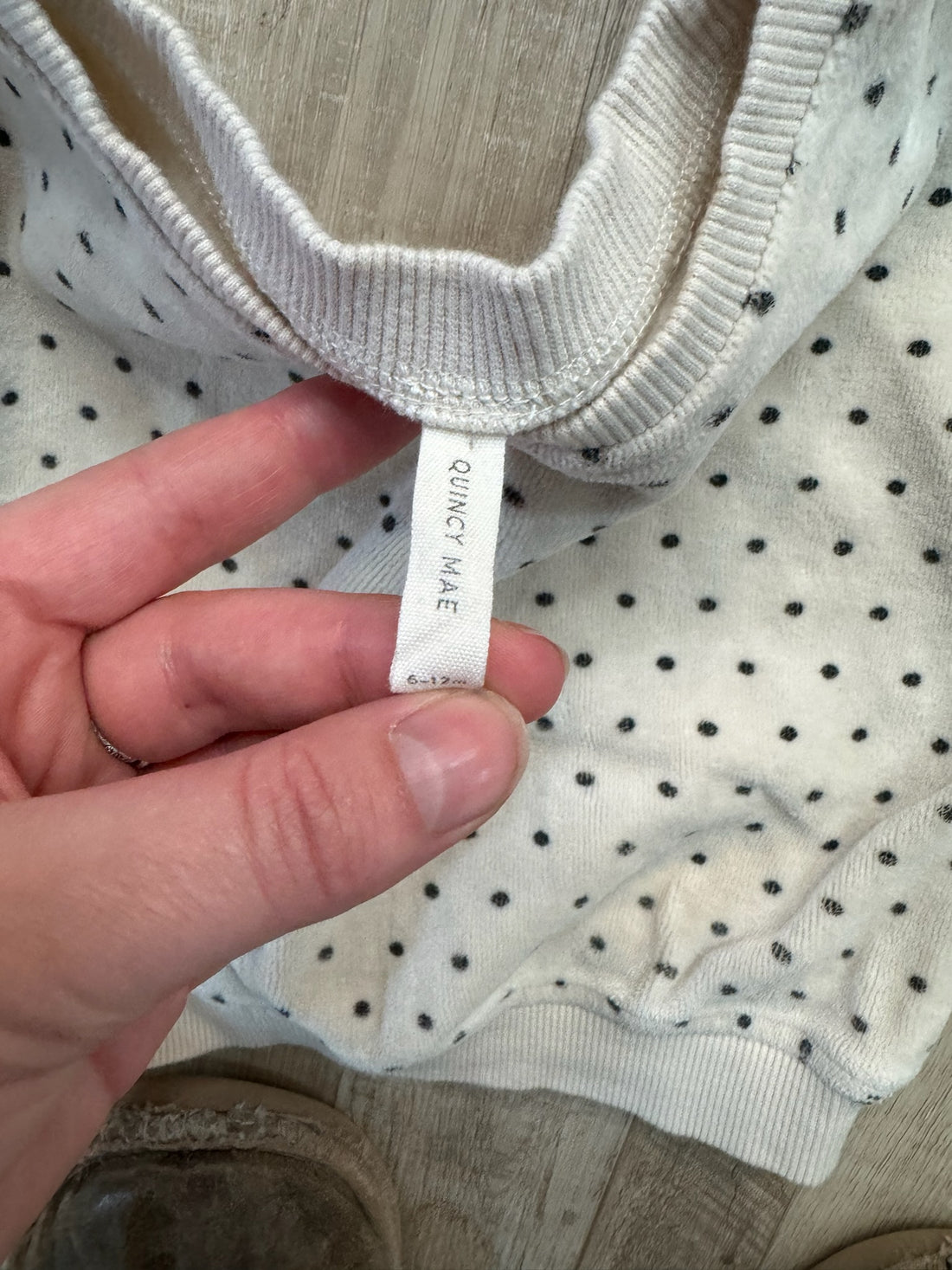 Quincy Mae Terry Cloth Top